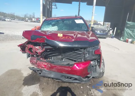 2021 Chevrolet Silverado 1500 4Wd Short Bed Rst из США, поврежденный, VIN 3GCUYEET4MG415611